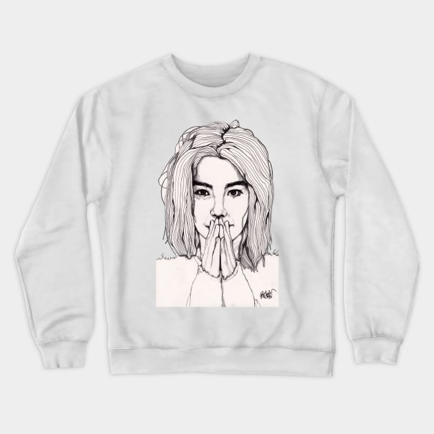 Bjork Crewneck Sweatshirt by paulnelsonesch